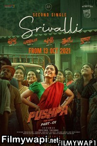 Pushpa The Rise (2021) Hindi Dubbed Movie poster