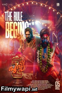 Pushpa 2 The Rule (2024) Hindi Dubbed poster