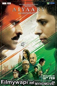 Aiyaary (2018) Bollywood Movie poster